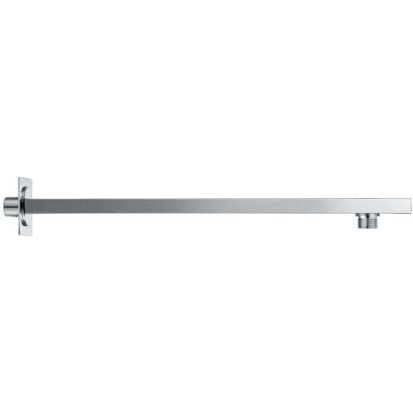 Removable shower rail holder for bathroom shower setups, made of durable chrome-finished metal, designed for easy installation and reliable support. Perfect for modern Bubly bathrooms.