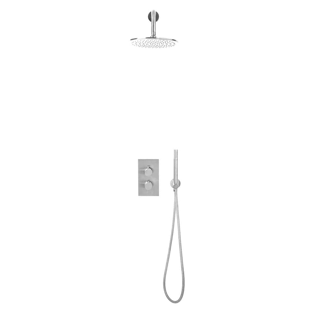 Bubly Core Round Handle With Handset And Bracket