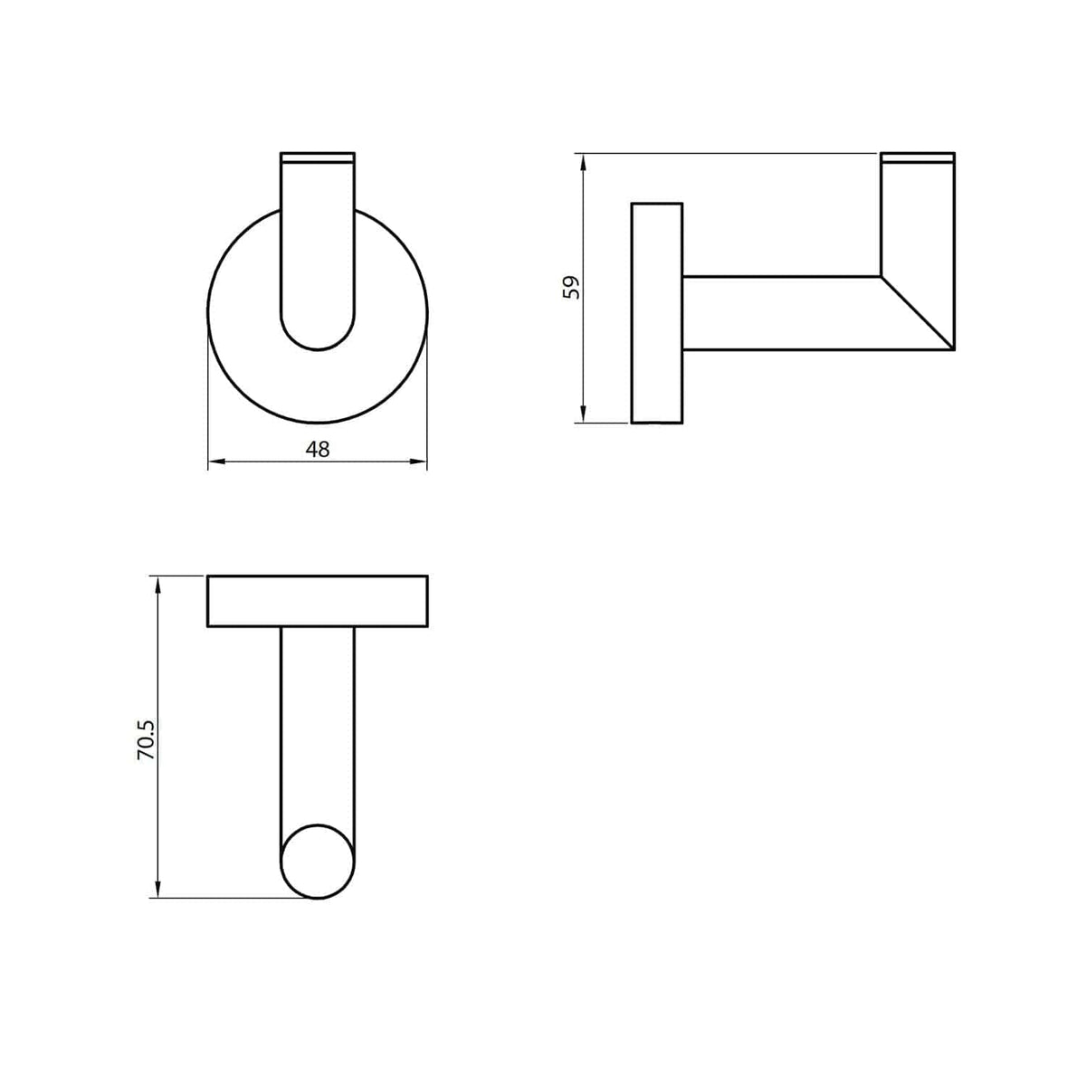 Chrome Bathroom Tap Design Blueprint, Technical Drawing, and Dimensions for Modern Bubly Bathrooms. Ideal for plumbing installation, bathroom renovation, and architectural planning.