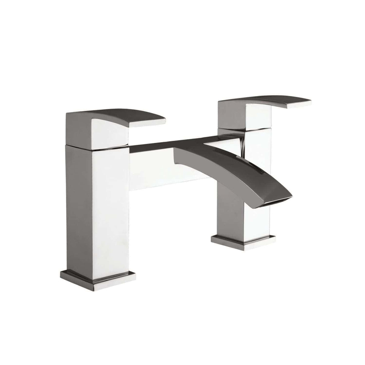 Modern chrome bathroom tap with sleek, contemporary design perfect for modern bathrooms. Durable, easy to install, and adds a stylish touch to your bathroom sink or basin.