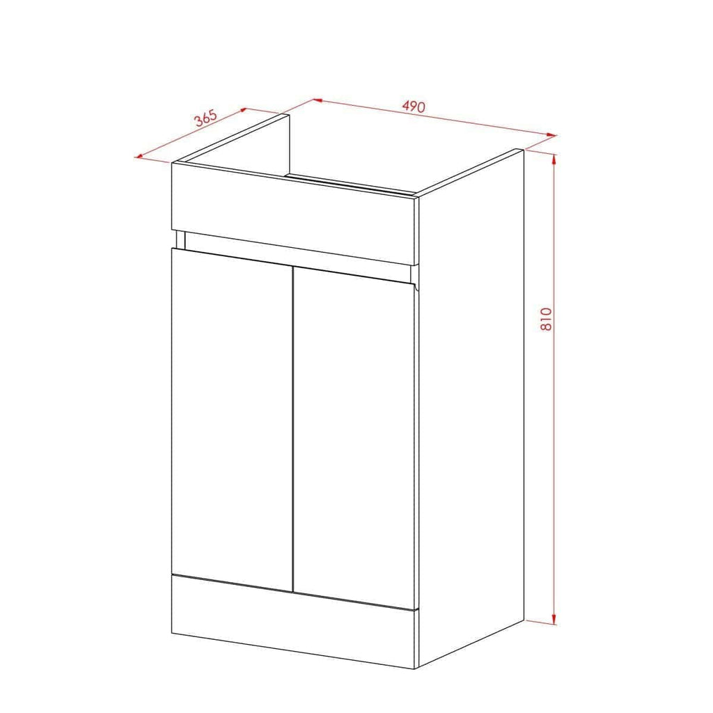 Modern bathroom vanity unit with clean lines and ample storage, ideal for contemporary bathrooms, featuring a sleek design and durable materials.