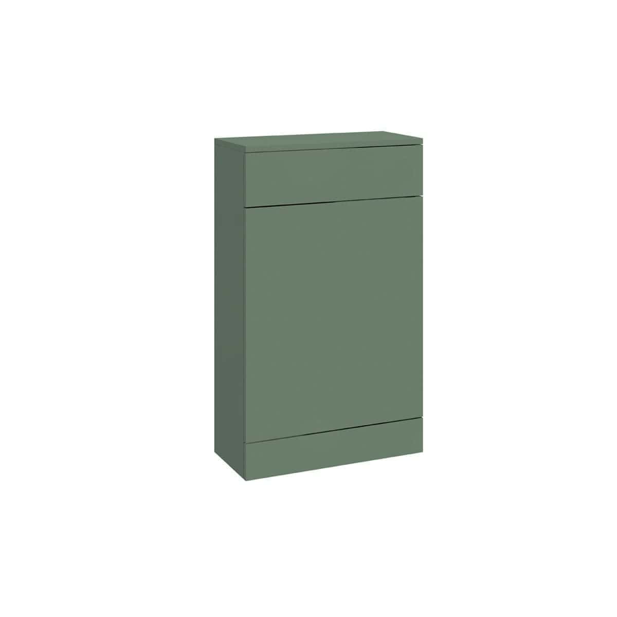 Sleek green bathroom storage cabinet with modern design, ideal for bathroom organisation and space-saving solutions. Perfect for bathroom accessories, toiletries, and cleaning supplies.