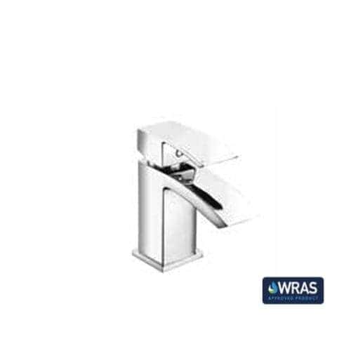 Sleek modern bathroom tap by Bubly Bathrooms, featuring a polished chrome finish and contemporary design for stylish bathroom decor.