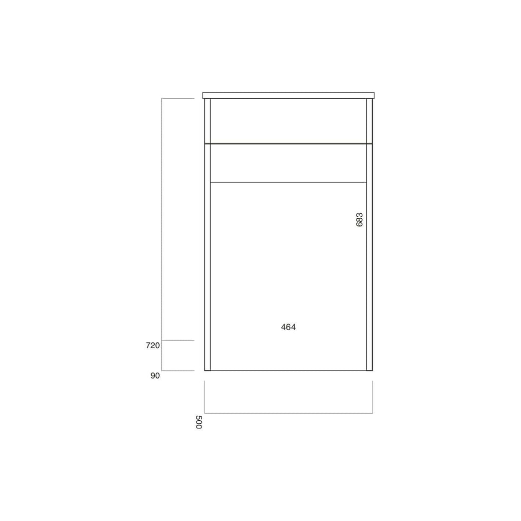 Modern bathroom furniture layout with detailed measurements for optimal space utilisation. Perfect for designing stylish and functional bathrooms.