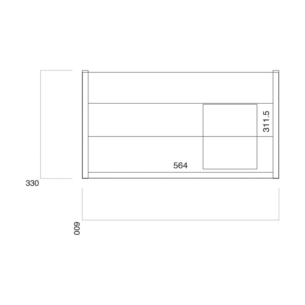 High-quality bathroom furniture design with precise measurements for tailored renovation projects by Bubly Bathrooms. Ideal for modern bathroom storage solutions.