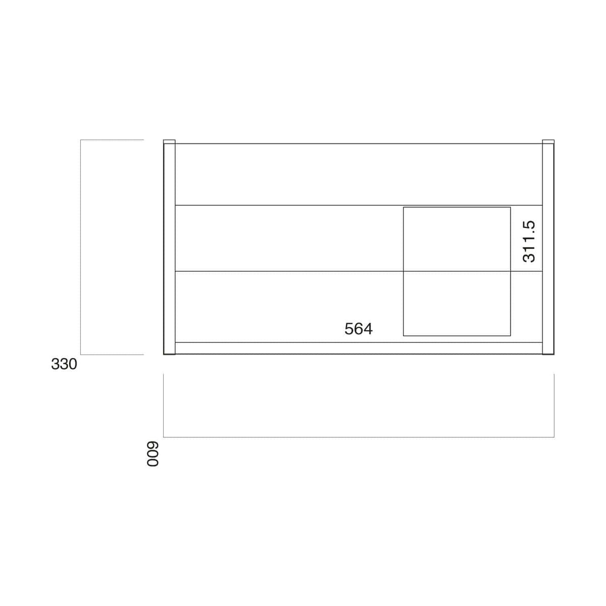 High-quality bathroom furniture design with precise measurements for tailored renovation projects by Bubly Bathrooms. Ideal for modern bathroom storage solutions.