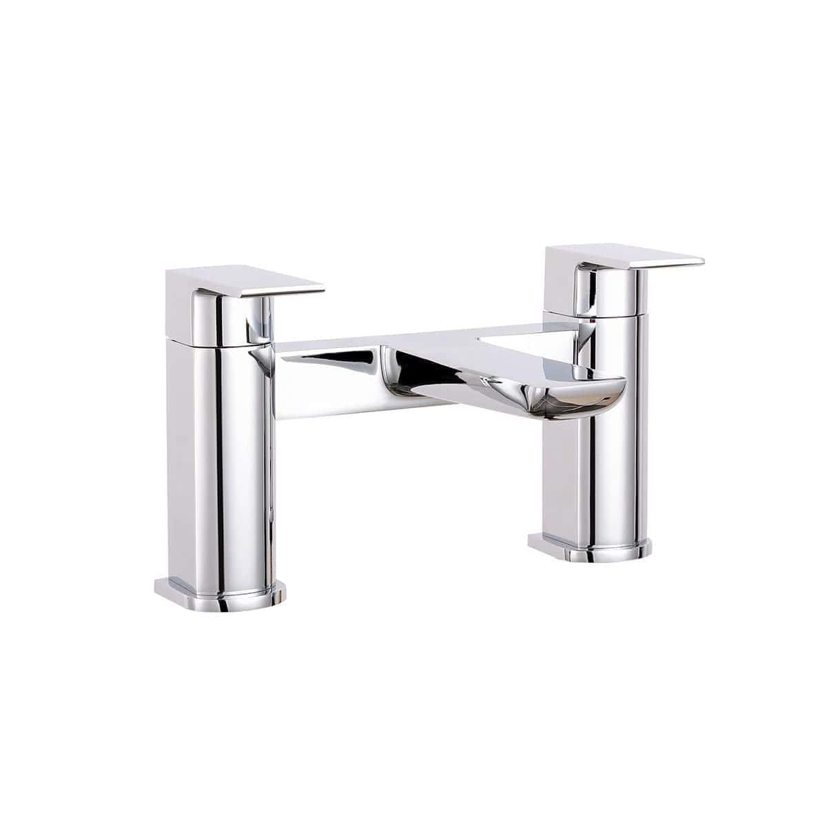 Contemporary chrome bathroom tap with a sleek, modern design from Bubly Bathrooms. Ideal for stylish and functional bathroom upgrades.