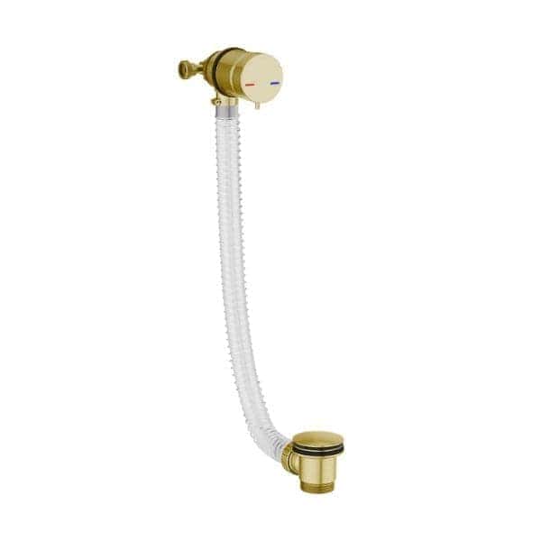 Flexible toilet fill valve pipe for bathroom plumbing, brass fittings, and durable design. Ideal for modern bathroom installations and leak prevention. High-quality component for reliable bathroom plumbing systems.