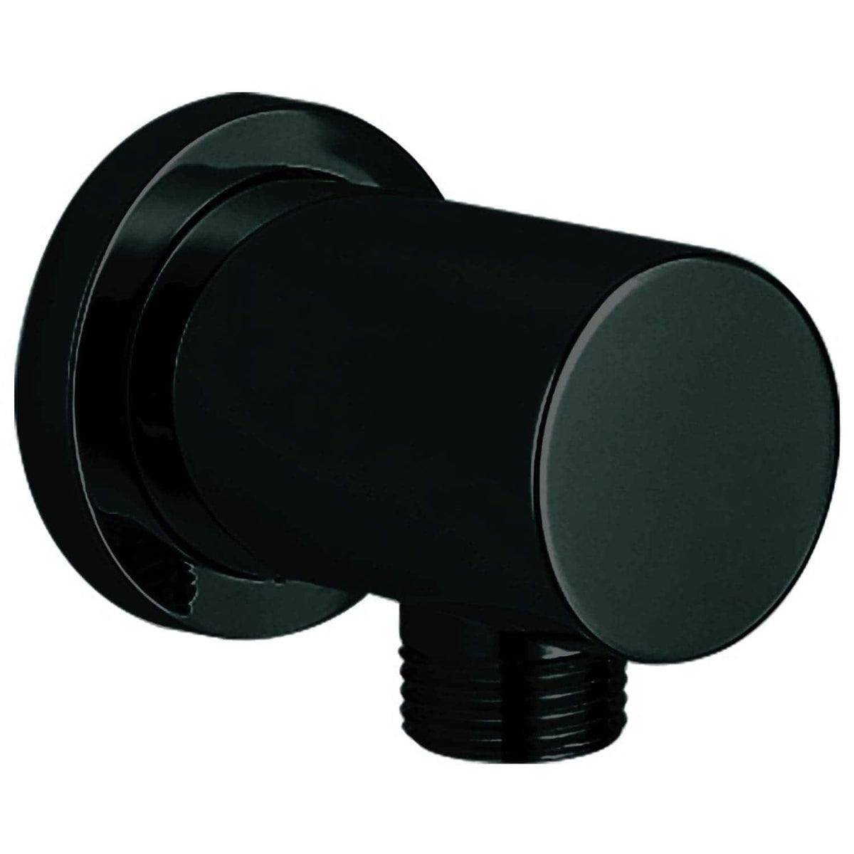 Black shower valve unit for modern bathroom fittings, providing precise control over water flow and temperature. Ideal for enhancing your shower experience with sleek, durable design.