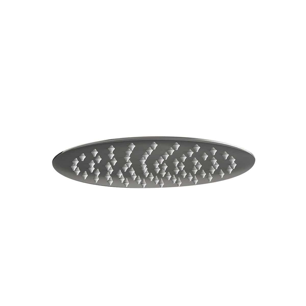 Showerhead with multiple spray nozzles, modern design, and chrome finish for luxurious Bubly bathrooms. Ideal for enhancing shower experience and bathroom aesthetics.