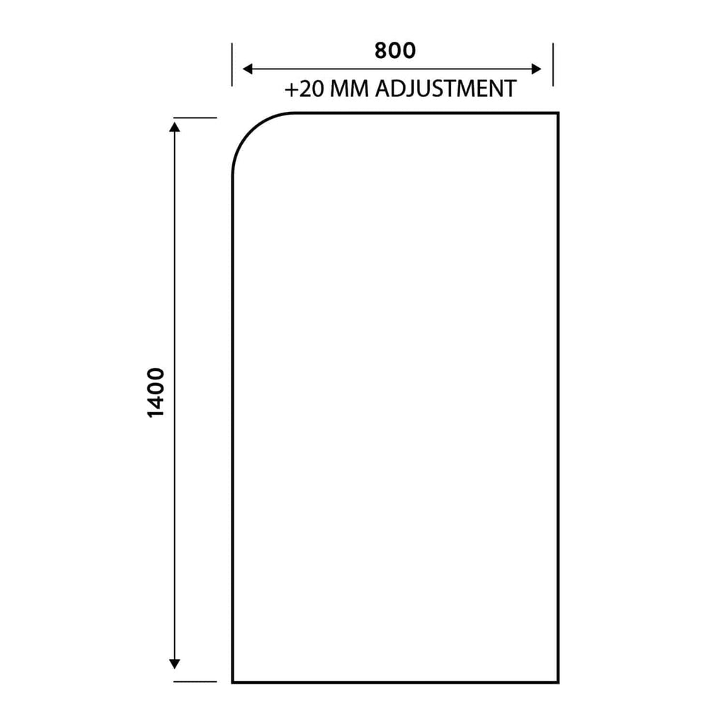 Line 1: Technical bathroom design plan with adjustable dimensions and detailed measurements for custom fitting.