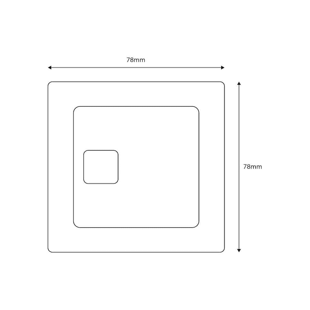 Elegant modern bathroom sink with sleek, minimalist design, perfect for contemporary bathrooms, featuring precise measurements for easy installation.
