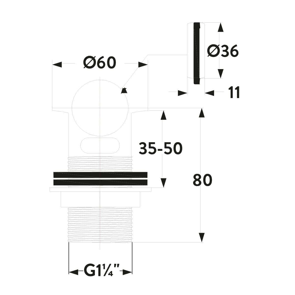 Precision plumbing technical diagram showing bathroom fittings and measurements for optimal installation of Bubly Bathrooms fixtures.