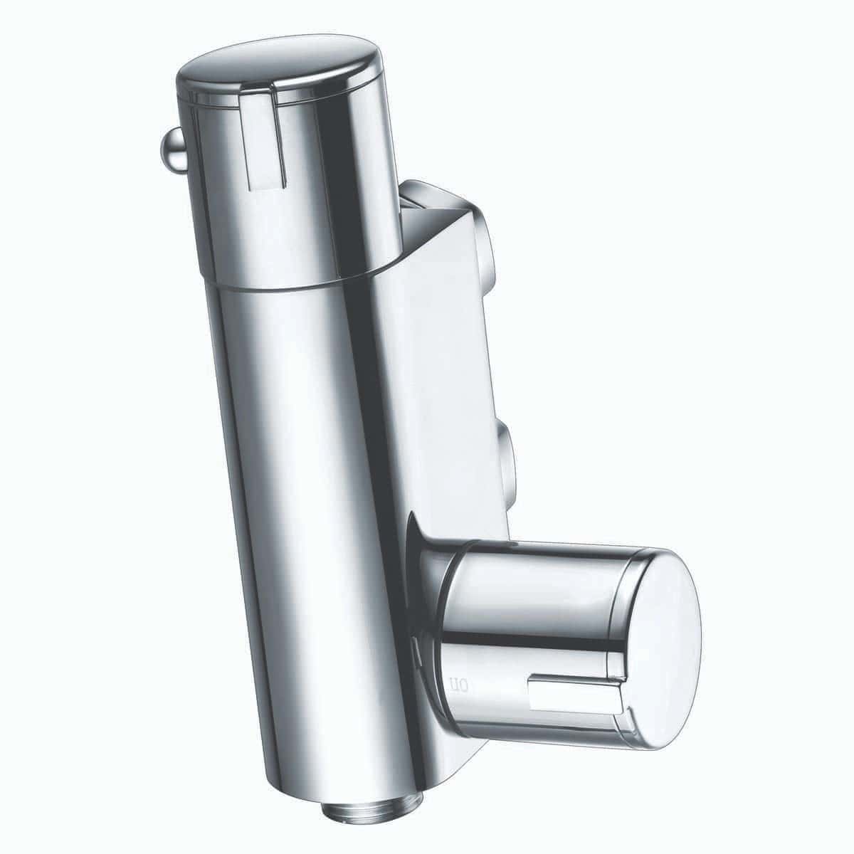 Sleek modern chrome bathroom tap with minimalist design, ideal for contemporary bathrooms, ensuring durable, stylish, and reliable water flow control. Perfect for enhancing bathroom aesthetics.