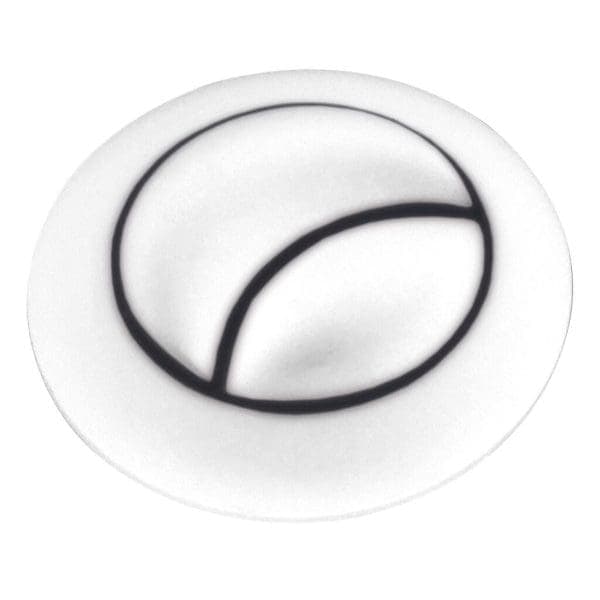 Silicone bath plug with abstract black line design, ideal for modern bathroom decor and functionality. Durable and easy to clean, perfect for sink or bathtub drainage.