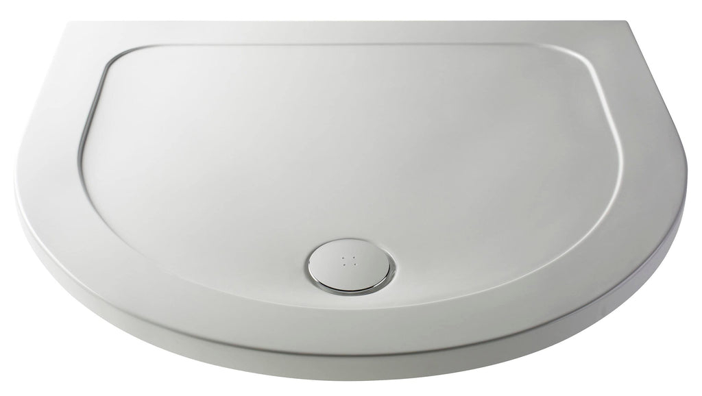 Sleek white bathroom sink with modern design and smooth curves, ideal for contemporary bathrooms, featuring a central drain cover and minimalist aesthetic.