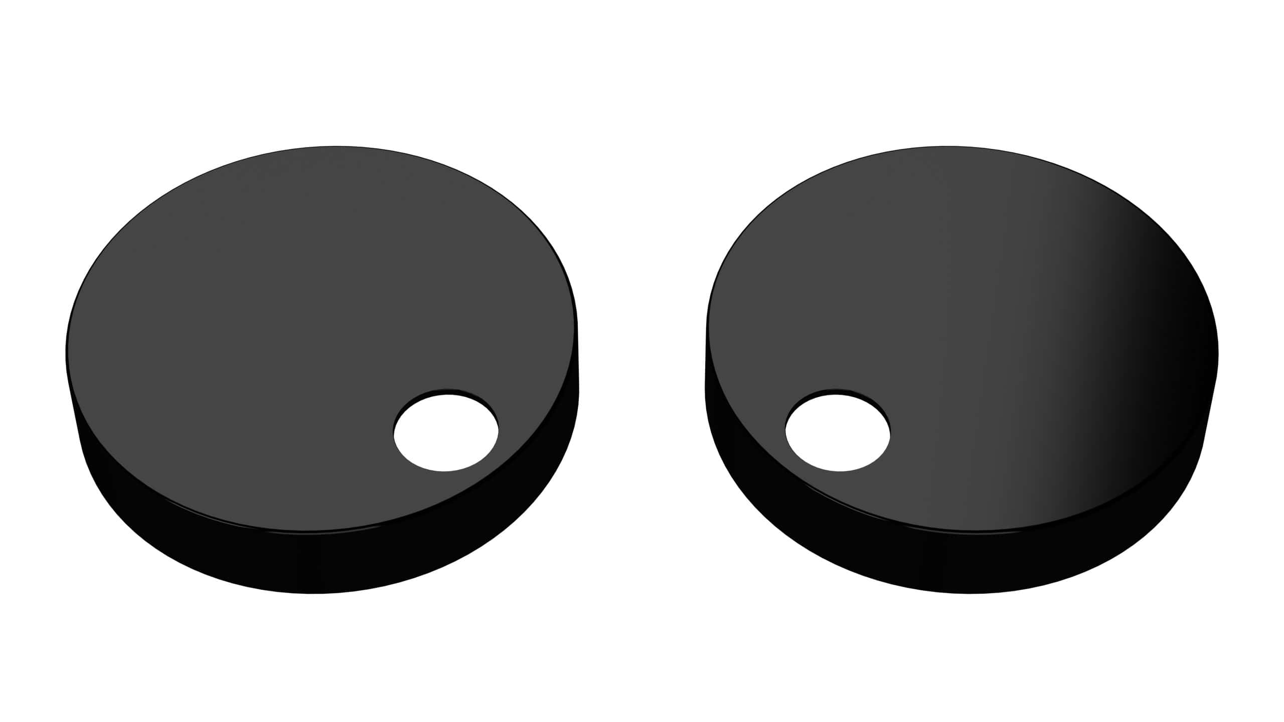 Silicone deodorant discs for bathroom odour control, lightweight and discreet, ideal for enhancing bathroom freshness, perfect for use in bubly bathroom products.