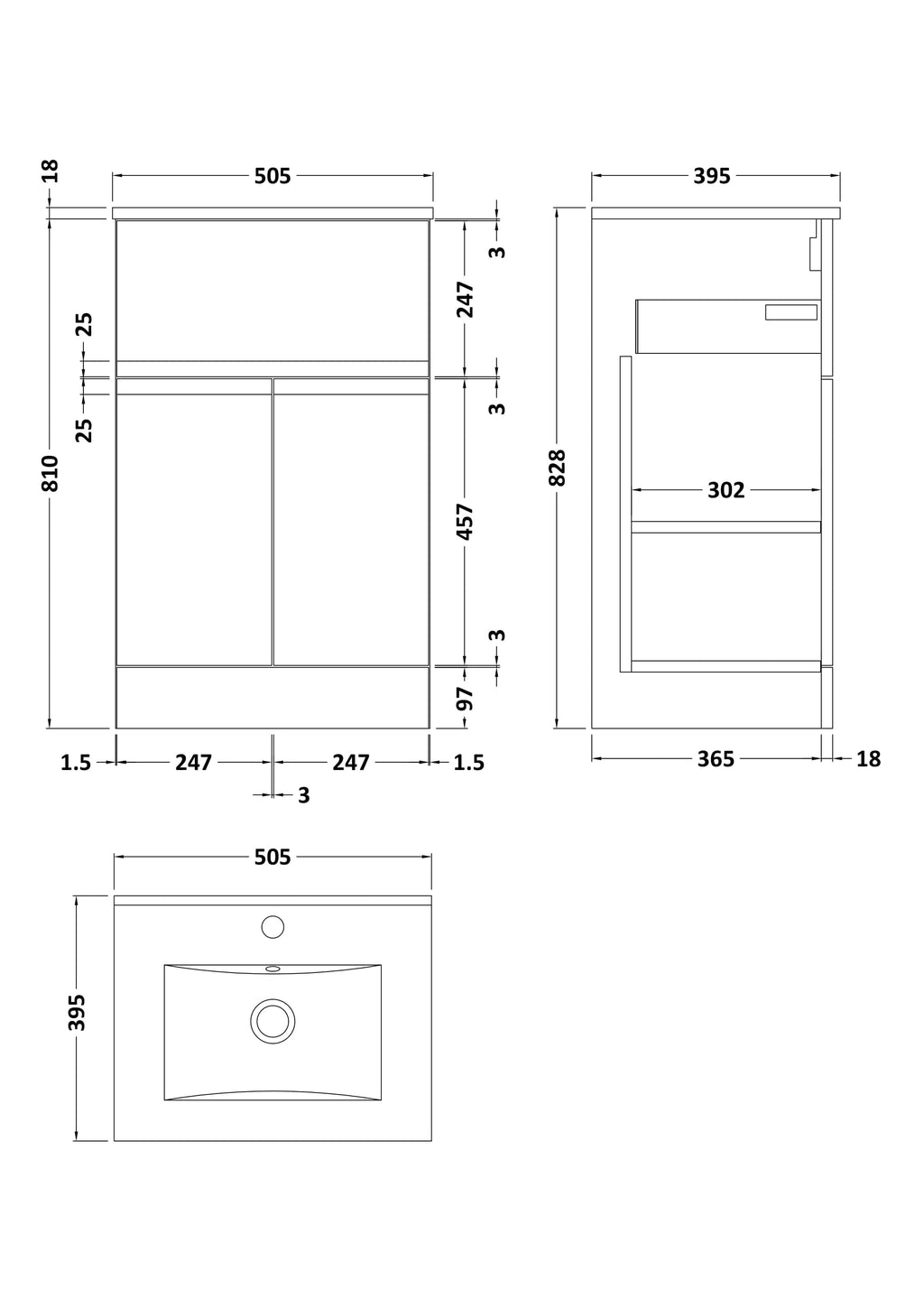 Modern bathroom vanity unit with sleek storage and clean lines, designed for optimal space utilisation and style. Perfect for contemporary bathroom decor.