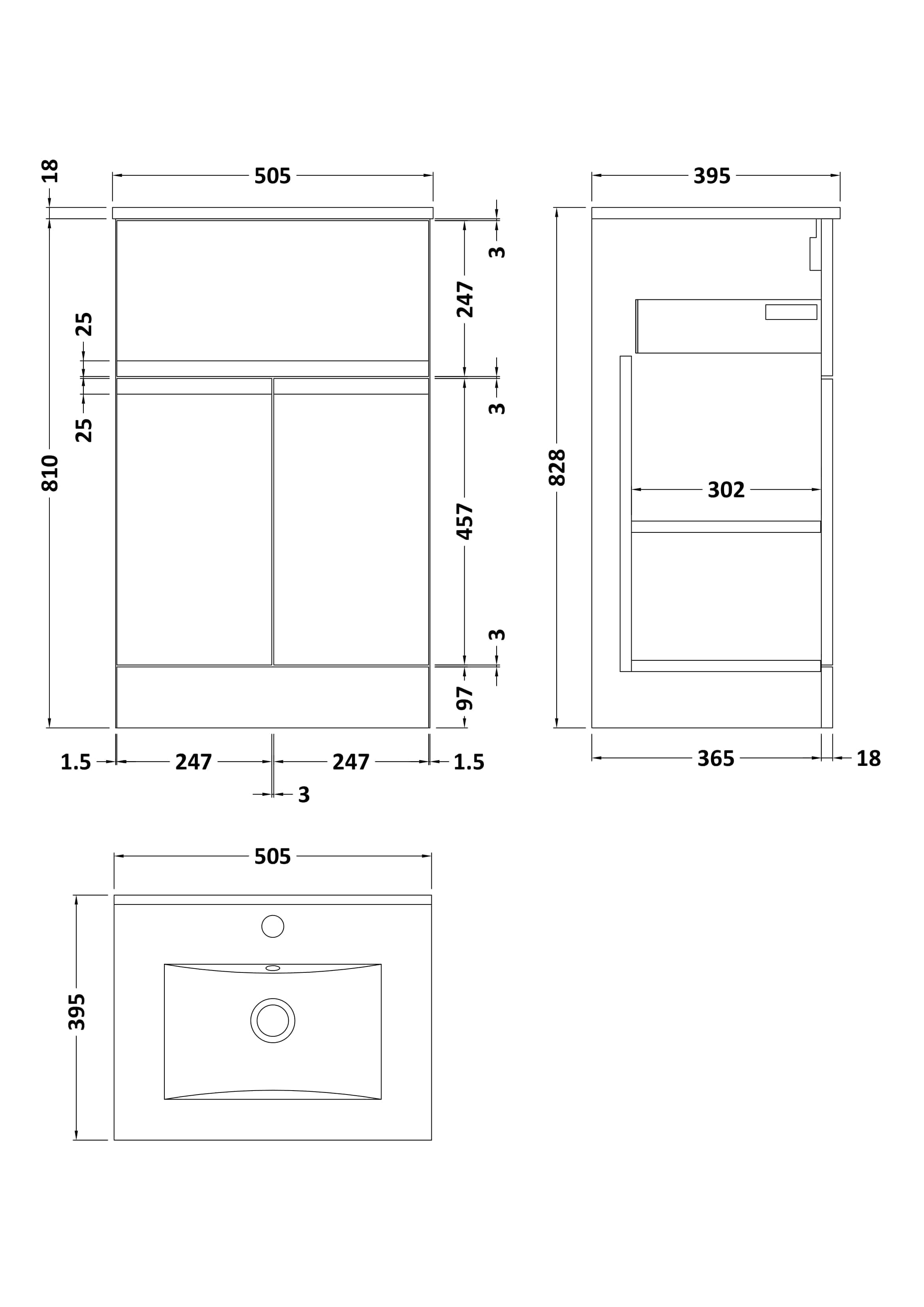 Modern bathroom vanity unit with sleek storage and clean lines, designed for optimal space utilisation and style. Perfect for contemporary bathroom decor.