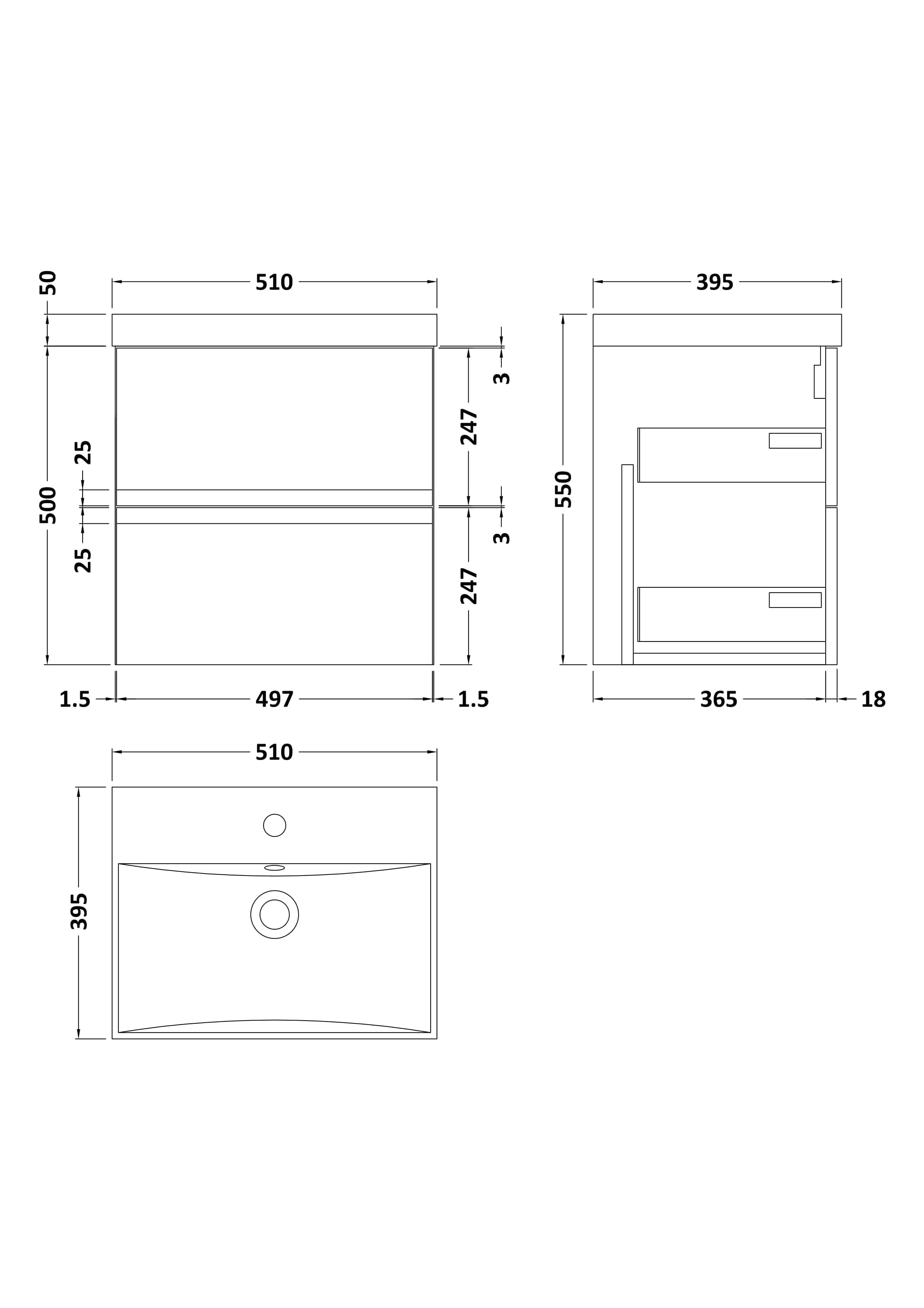Versatile bathroom vanity unit with drawers and modern design, ideal for contemporary bathrooms, featuring precise measurements for seamless installation.