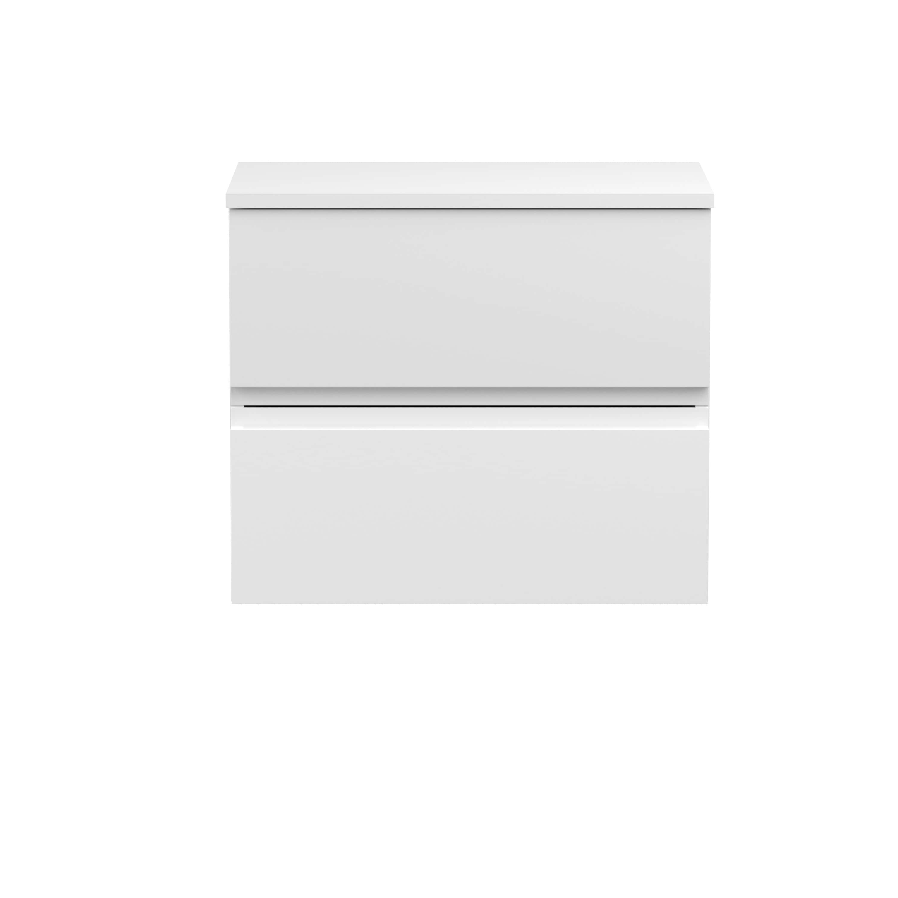 Sleek white modern bathroom vanity with minimalist design and clean lines, ideal for contemporary bathroom storage solutions.