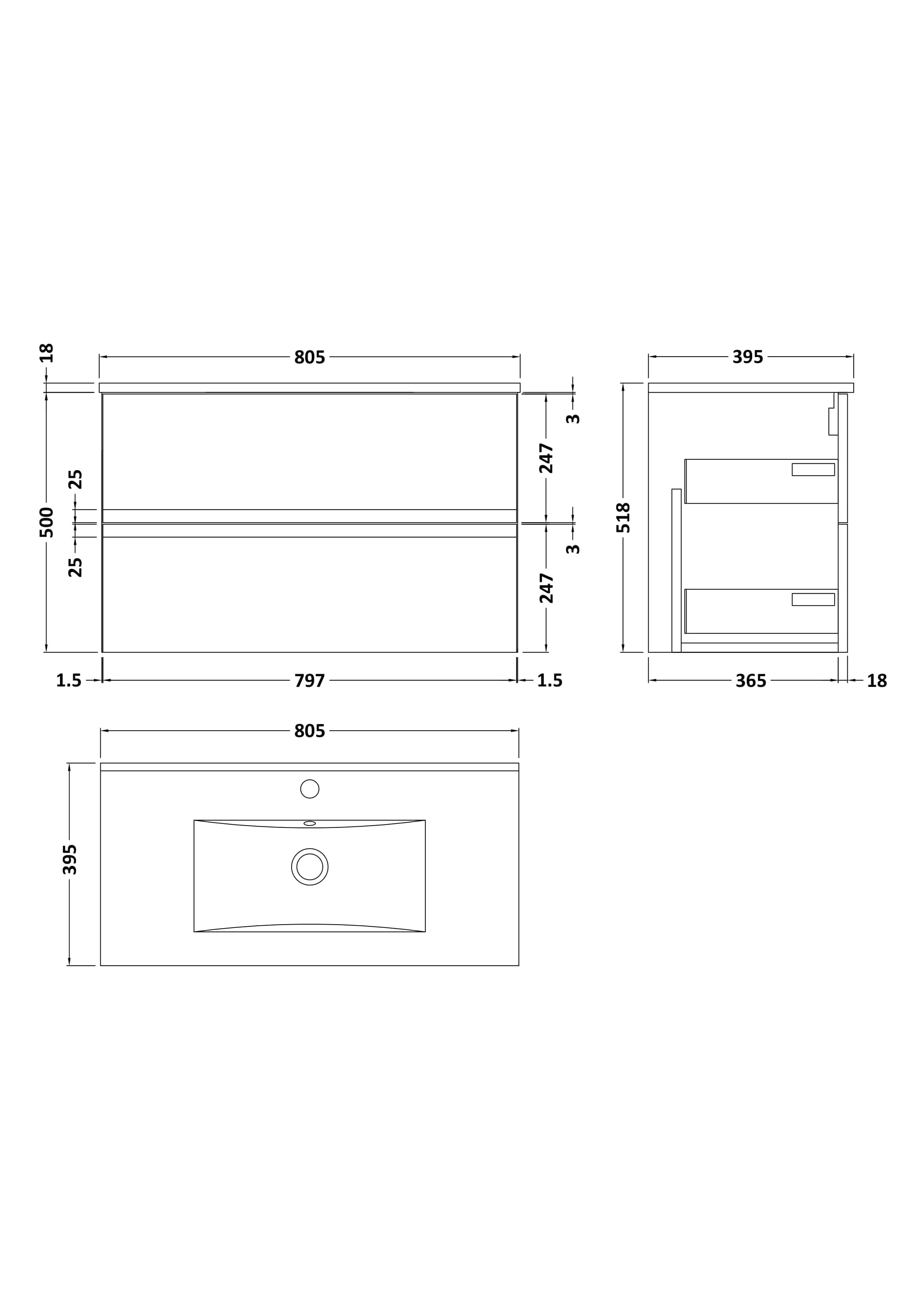 Sleek modern bathroom vanity unit with integrated sink, designed for stylish Bubly bathrooms, featuring ample storage, clean lines, and luxury finish. Perfect for contemporary bathroom interiors.