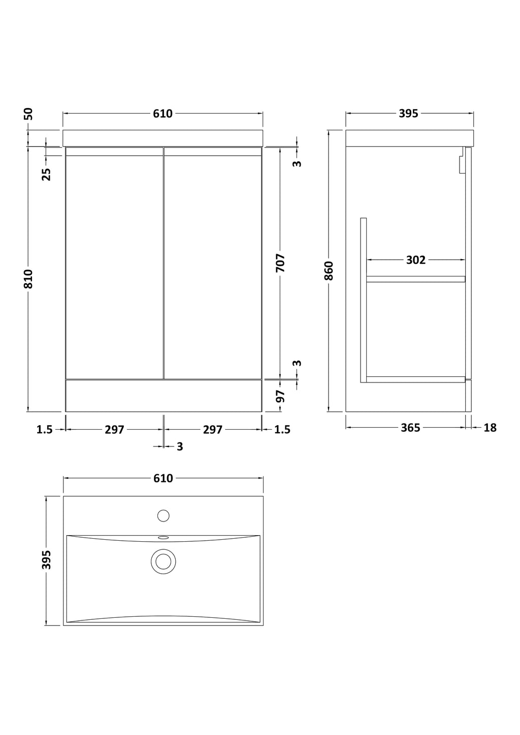 Sleek modern bathroom vanity unit with integrated sink, minimalist design, and ample storage space, perfect for contemporary Bubly bathrooms.