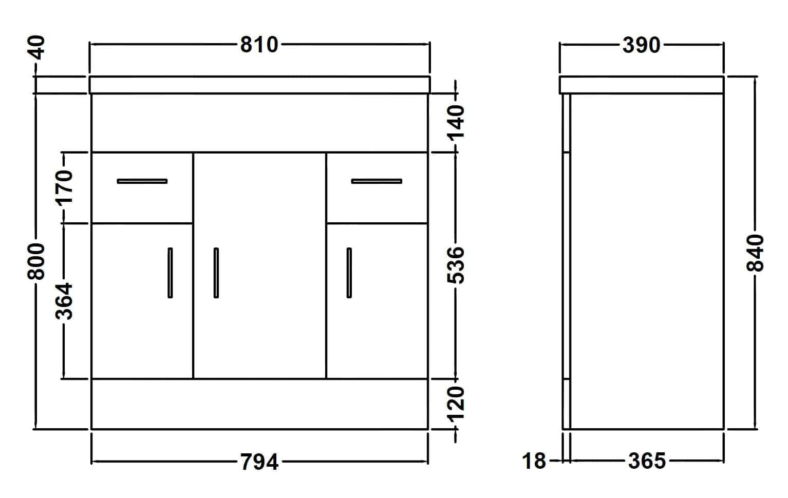 Elegant bathroom vanity with ample storage, modern design, and durable construction, perfect for contemporary bathrooms.