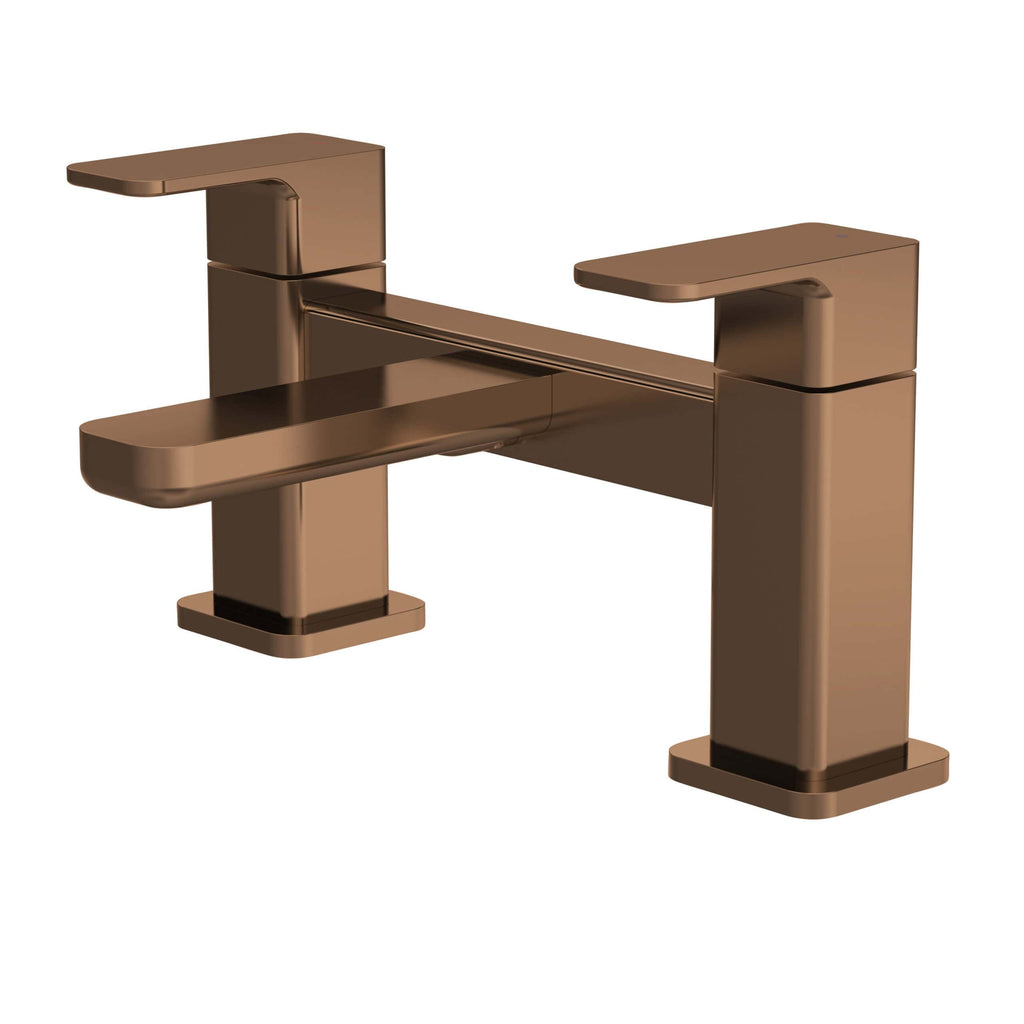Modern matte bronze bathroom tap with sleek, minimalist design, ideal for contemporary bathrooms, offering durability and style.