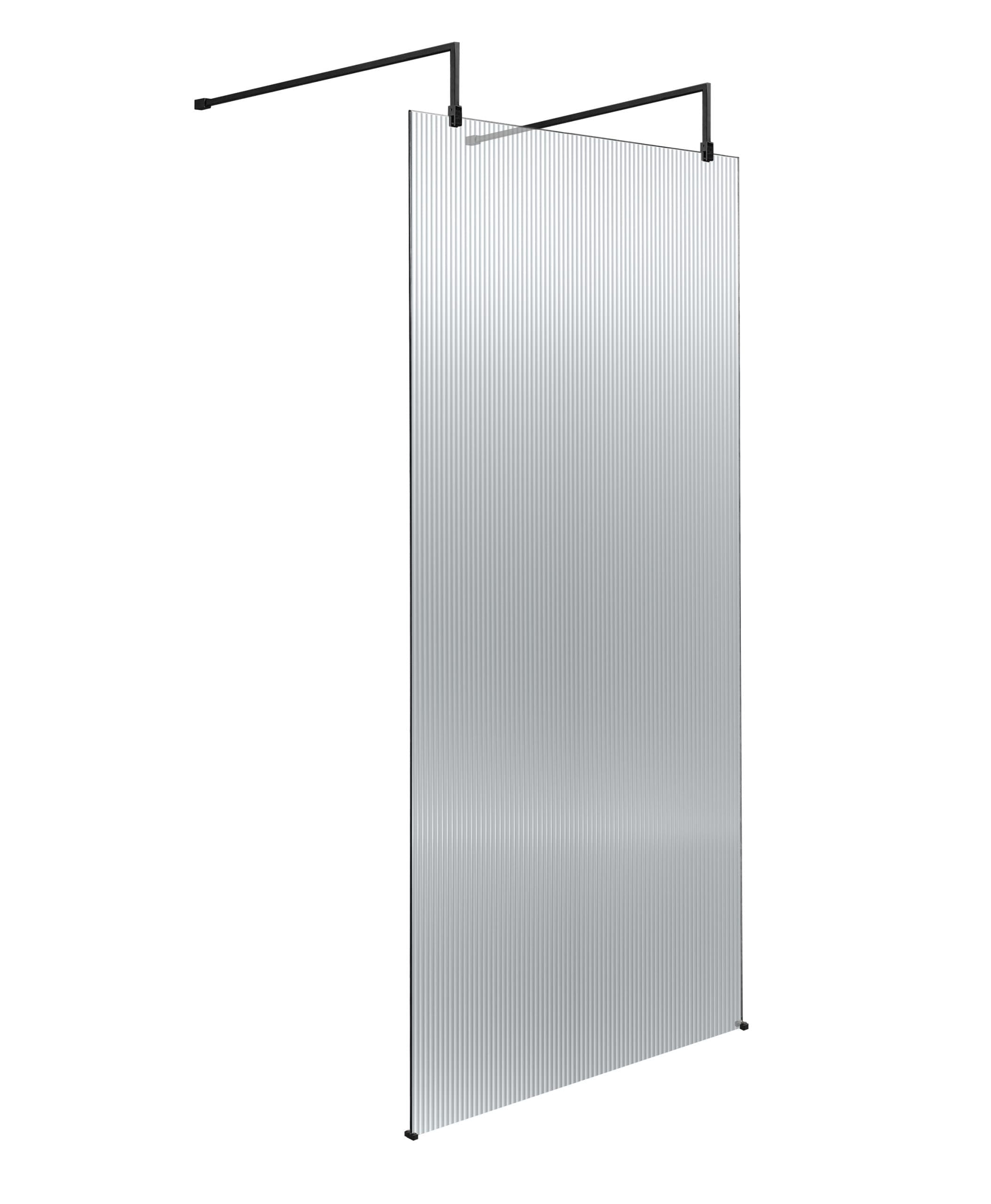 Aluminium shower screen for modern bathrooms, ideal for creating a sleek, waterproof shower enclosure and elevating bathroom style. Perfect for contemporary wet room designs.