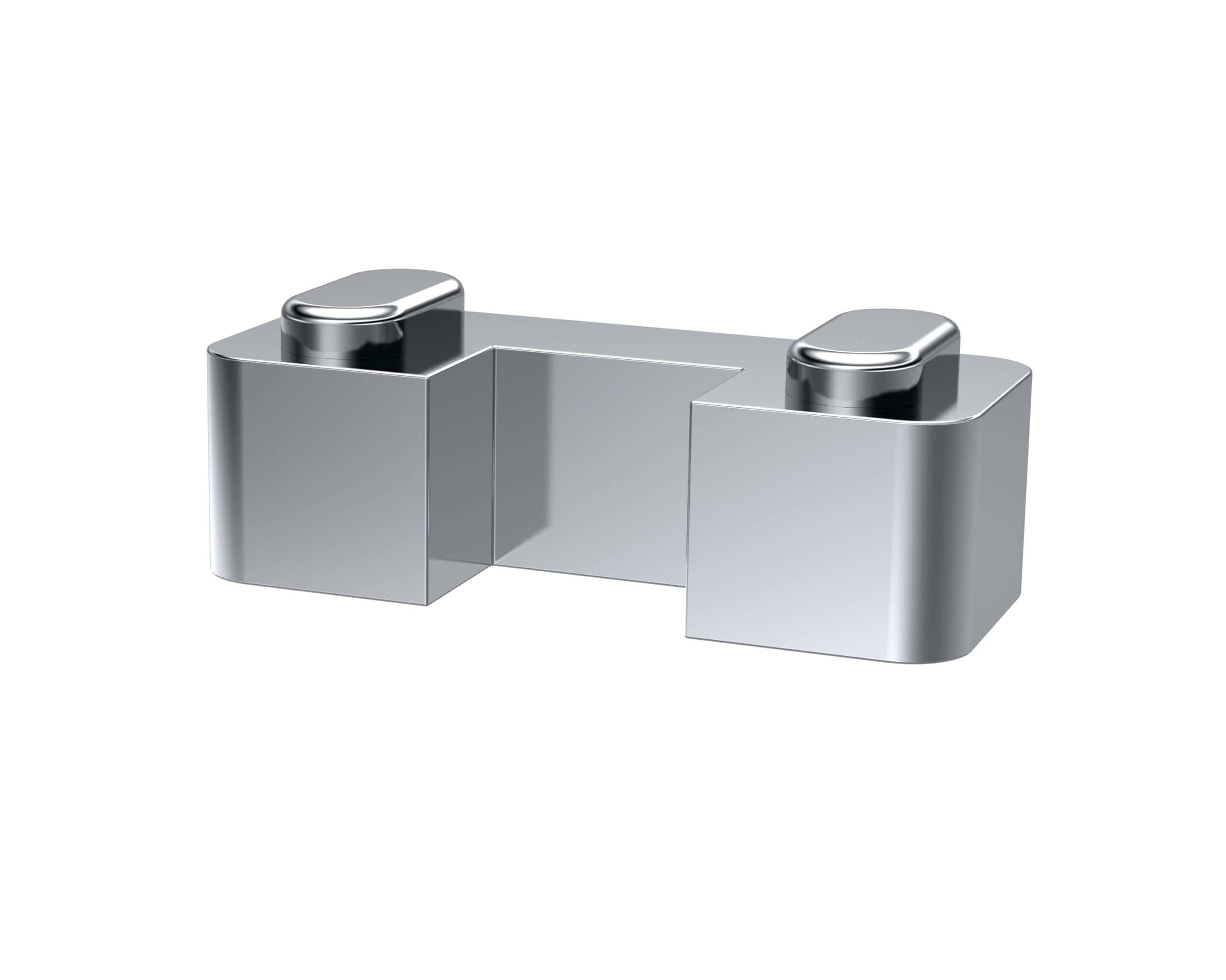 Sleek modern chrome bathroom basin mixer tap with a minimalist design, perfect for contemporary bathrooms and washbasins.