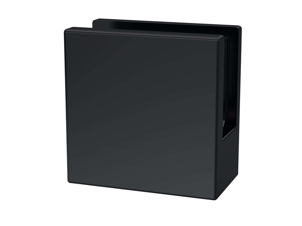 Black bathroom wall-mounted storage cabinet with sleek modern design. Suitable for organising bathroom essentials in a stylish, space-saving solution.