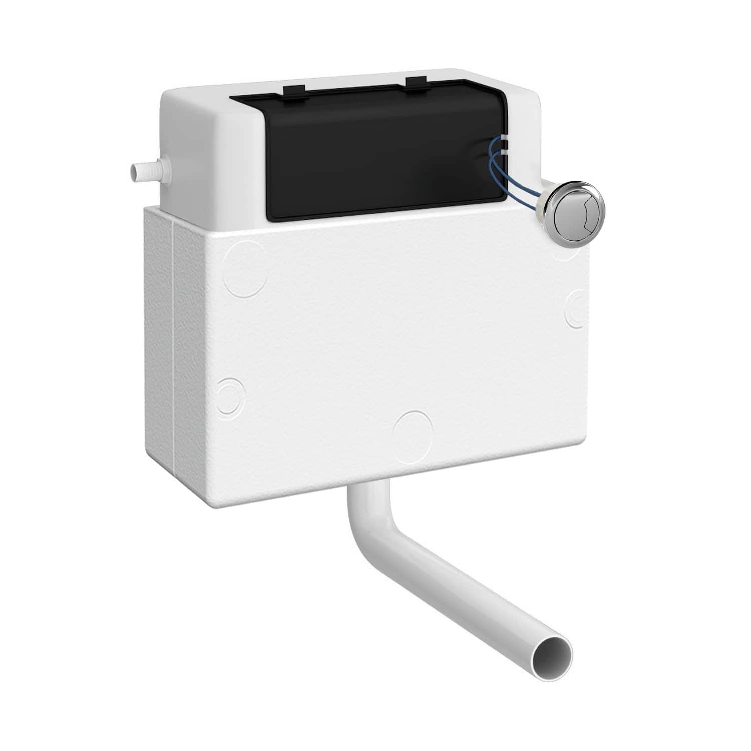 High-efficiency toilet cistern with dual flush system, modern water-saving design, and easy installation for eco-friendly bathroom upgrades.