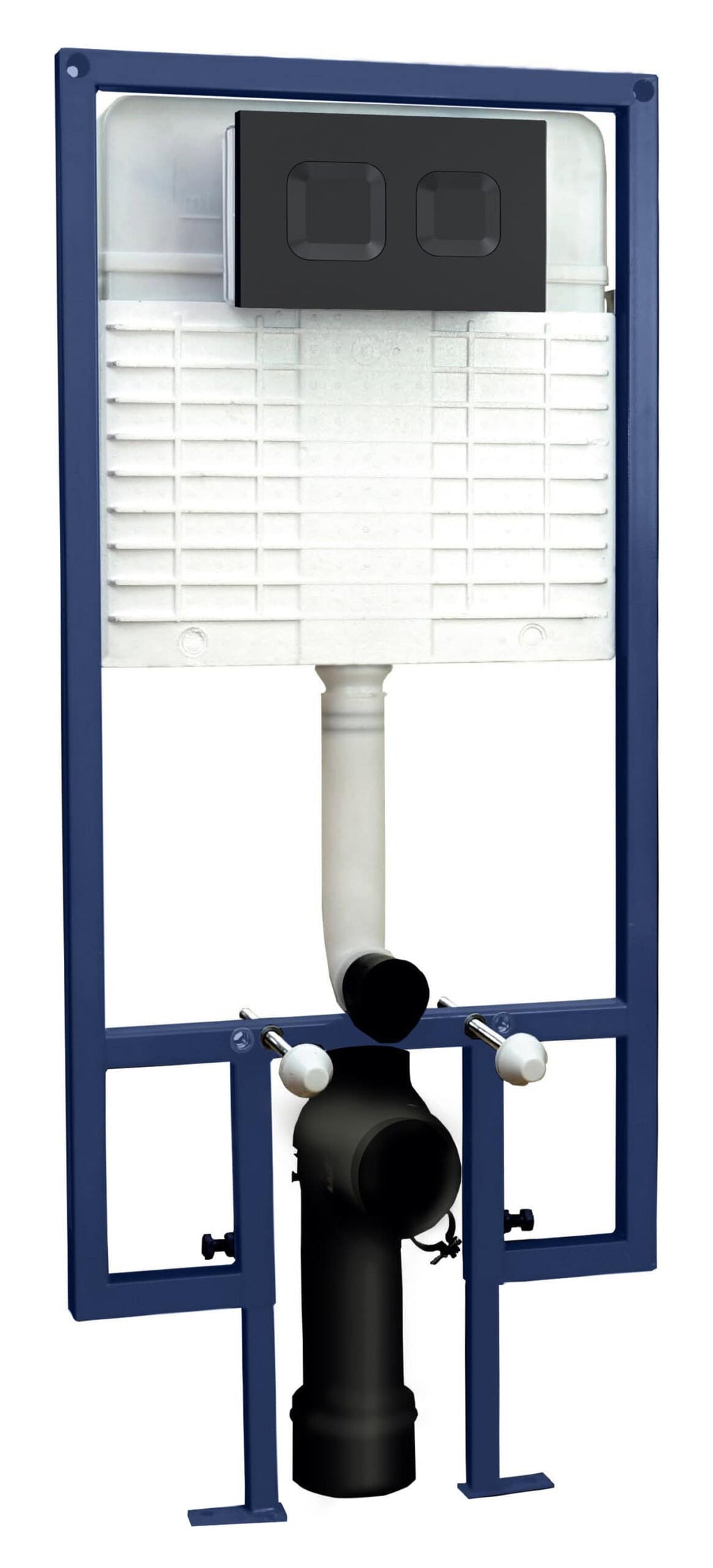 Replacement toilet cistern and flushing mechanism for Bubly Bathrooms, ideal for modern bathroom renovations, ensuring reliable flush performance and ease of installation.